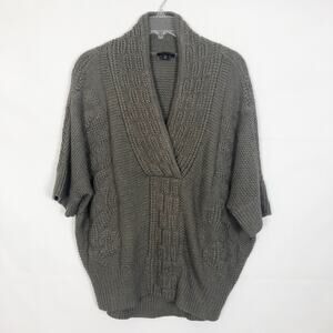 The Limited Short Sleeve Knit Oversize Chunky Sweater
